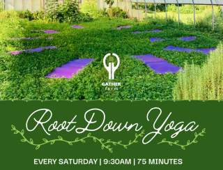 Root Down Yoga @ Gather Farm