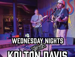 Wednesdays with Kolton Davis at Moonshine Alley!
