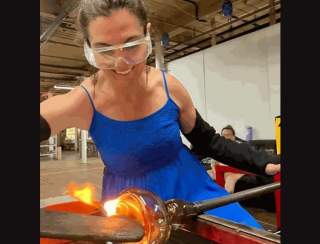 Ladies Night Make Your Own Stemless Wine Glass - April