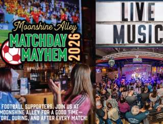 Moonshine Alley Matchday Mayhem-LIVE MUSIC
