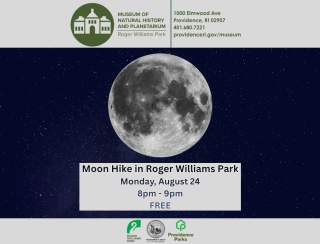 Moon Hike in Roger Williams Park