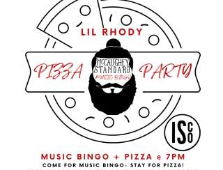 Music Bingo + Li’l Rhody Pizza Party — Every Friday at ISCO Spirits
