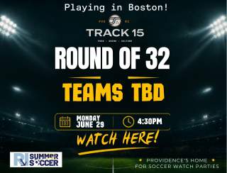 Track 15 Summer of Soccer: Round of 32 Watchparty