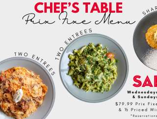 Sarto Chef’s Table: Prix Fixe Dinner for Two