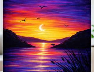 Golden Serenity - Painting Class