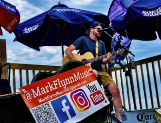 Mark Flynn Performing Live at Sakonnet Vineyard