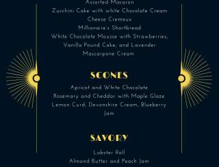 High Tea at the Tavern