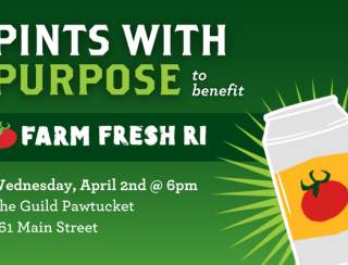 Pints with Purpose Kickoff with Farm Fresh RI