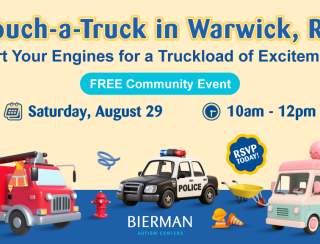 FREE Touch-a-Truck in Warwick!