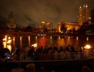 WaterFire Providence - Basin Lighting