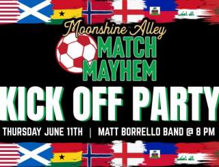 Kick Off Party! - Moonshine Alley Matchday Mayhem