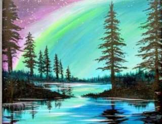 Evergreen Skies - Painting Class