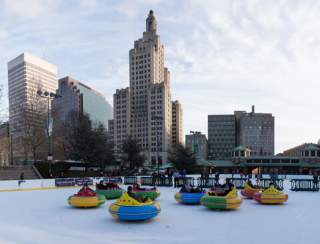 Bumper Cars at The Providence Rink