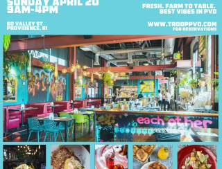 Easter Brunch at Troop!