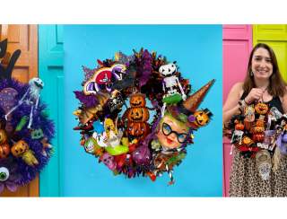 Spooky Halloween Wreath Making Workshop