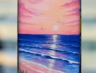 Coastal Dreams Wooden Sign - Painting Class