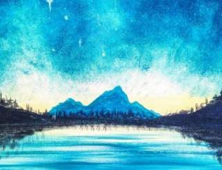 Celestial Night - Painting Class