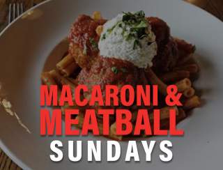 Macaroni & Meatball Sunday