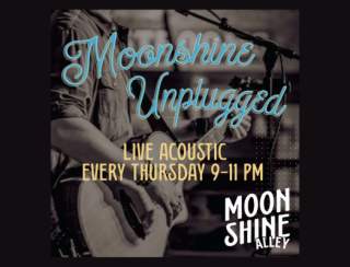 Acoustic Thursdays at Moonshine Alley!