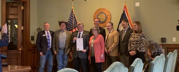 Governors Proclamation Signing