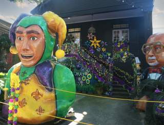 New Orleans’ Yardi Gras House Floats