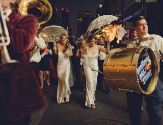 Lesbian Wedding in the French Quarter