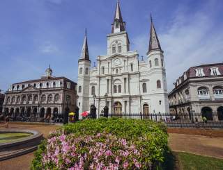 Jackson Square - St. Louis Cathedral - Springtime