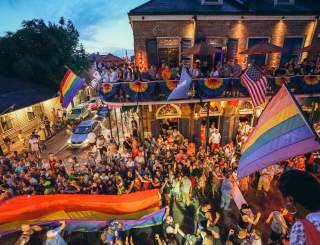 Gay Pride Parade 2015 on Bourbon Street