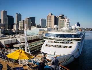 Cruise Ship at Dock