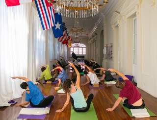 Yoga at the Cabildo- Louisiana State Museum