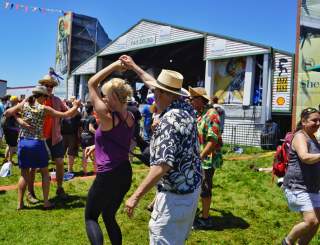 Fais Do Do dancers - Jazz Fest 2016