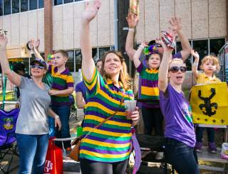 Family Mardi Gras- Krewe of Femme Fatale