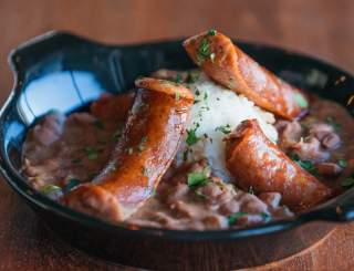 Red Beans and Rice with Sausage - Spotted Cat Food & Spirits St. Claude