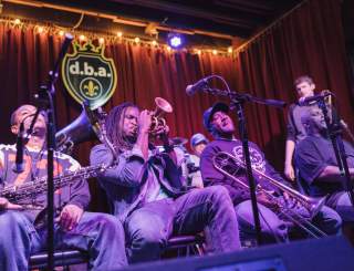 Treme Brass Band at d.b.a.