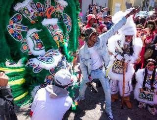 Mardi Gras Indians - Mardi Gras Day