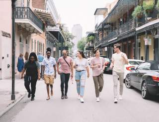 Exploring the French Quarter