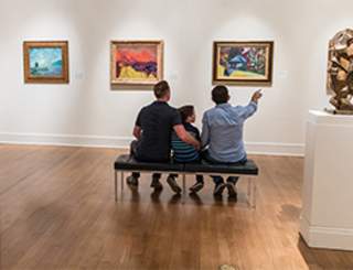 Family Enjoying Gallery