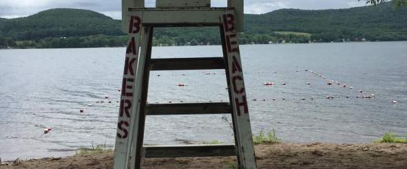 Baker's Beach on Canadarago Lake