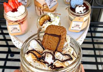 Heaven in a Jar desserts