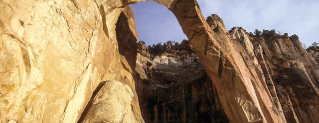 La Ventana Arch in El Malpais National Monument, near Grants