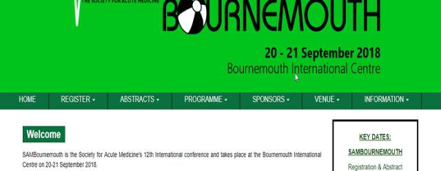 SAM Bournemouth website