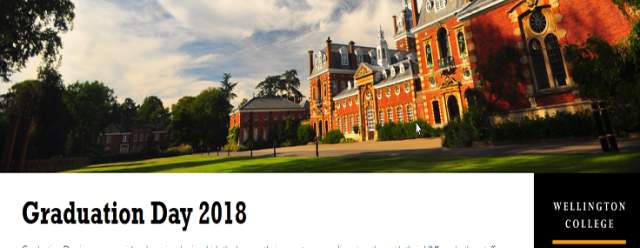 Wellington College website