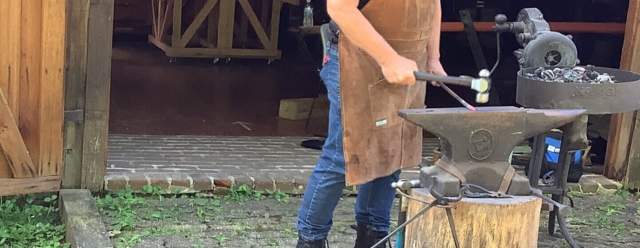 Blacksmith Demonstrations at Greenwood Furnace State Park