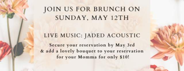 Mother’s Day Brunch at Brookmere Winery