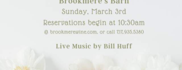 March Brunch at Brookmere Winery