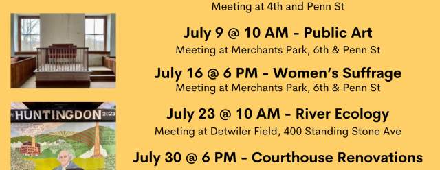 Summer Walking Tours: Bird Walk