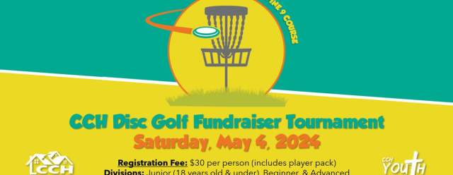 CCH Disc Golf Fundraiser Tournament
