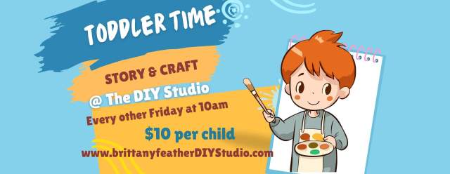 Toddler Time at The DIY Studio