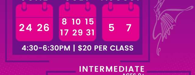 Intermediate Dance Drop-in Classes at Huntingdon Dance Academy