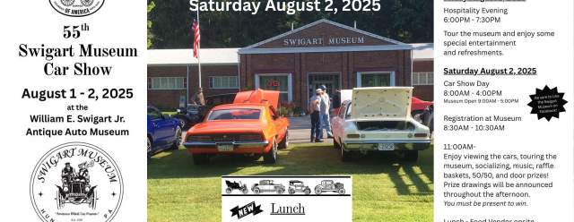 55th Annual Swigart Museum Car Show